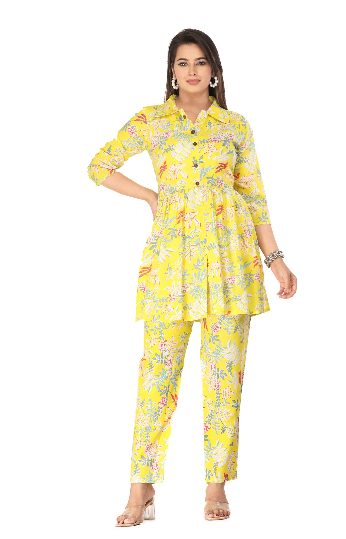 COSMOS VISCOSE  CO-ORD   SET