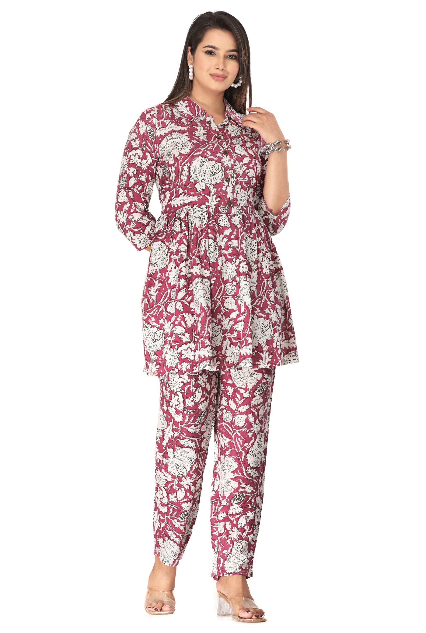 COSMOS VISCOSE  CO-ORD  SET